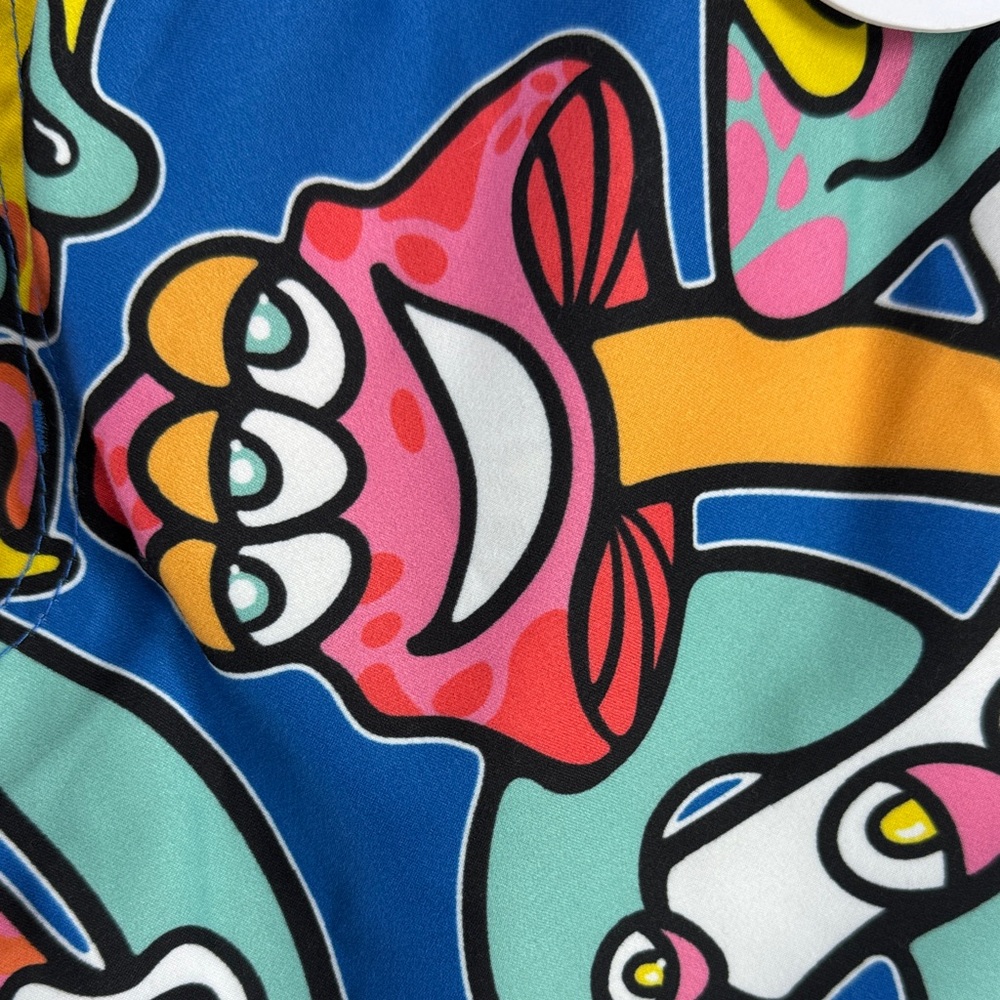 Neff Octopus Graphic Swim Trunks Multicolor NWT Size S 30 - Picture 9 of 15